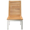 Transat Huile Naturelle 205 x 53 x 100 cm Bois de teck massif 521516521516