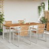 Tableàmanger Marron 200 x 90 x 75 cm Bois de teck massif 521517521517