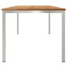 Tableàmanger Marron 200 x 90 x 75 cm Bois de teck massif 521517521517