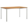 Tableàmanger Marron 150 x 90 x 75 cm Bois d'Acacia Massif 521518521518