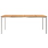 Tableàmanger Marron 200 x 90 x 75 cm Bois d'Acacia Massif 521519521519