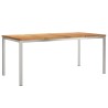 Tableàmanger Marron 180 x 90 x 75 cm Bois de teck massif 521520521520