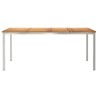 Tableàmanger Marron 180 x 90 x 75 cm Bois de teck massif 521520521520