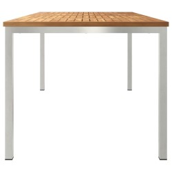 Tableàmanger Marron 180 x 90 x 75 cm Bois de teck massif 521520521520