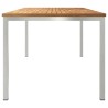 Tableàmanger Marron 180 x 90 x 75 cm Bois de teck massif 521520521520