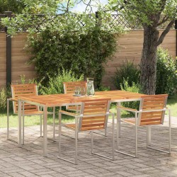 Tableàmanger Marron 180 x 90 x 75 cm Bois d'Acacia Massif 521521521521