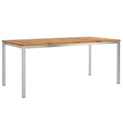 Tableàmanger Marron 180 x 90 x 75 cm Bois d'Acacia Massif 521521521521