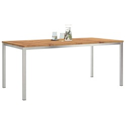Tableàmanger Marron 180 x 90 x 75 cm Bois d'Acacia Massif 521521521521