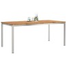 Tableàmanger Marron 180 x 90 x 75 cm Bois d'Acacia Massif 521521521521