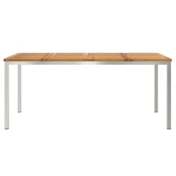 Tableàmanger Marron 180 x 90 x 75 cm Bois d'Acacia Massif 521521521521