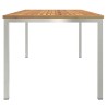 Tableàmanger Marron 180 x 90 x 75 cm Bois d'Acacia Massif 521521521521