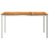Tableàmanger Marron 150 x 90 x 75 cm Bois de teck massif 521522521522