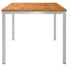 Tableàmanger Marron 150 x 90 x 75 cm Bois de teck massif 521522521522