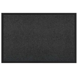 Tapis de porte Anthracite 60 x 40 x 1.2 cm Tissu en teddy 521524521524