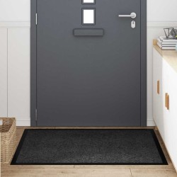 Tapis de porte Anthracite 60 x 40 x 1.2 cm Tissu en teddy 521524521524