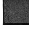Tapis de porte Anthracite 60 x 40 x 1.2 cm Tissu en teddy 521524521524