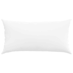 Coussins de canapé 2 pcs Blanc 80 x 40 cm tissu 521525521525