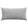 Coussins de canapé 2 pcs Gris nuage 80 x 40 cm tissu 521526521526