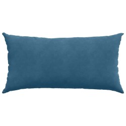 Coussins de canapé 2 pcs Bleu 80 x 40 cm 521528521528