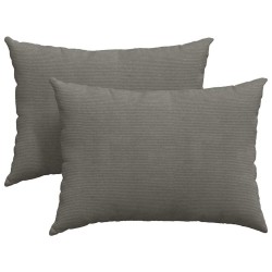 Coussins de canapé 2 pcs Gris clair 70 x 50 cm 521533521533