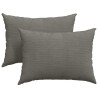 Coussins de canapé 2 pcs Gris clair 70 x 50 cm 521533521533