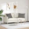 Coussins de canapé 2 pcs Gris clair 70 x 50 cm 521533521533
