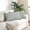 Coussins de canapé 2 pcs Gris clair 80 x 40 cm 521534521534