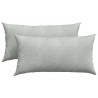 Coussins de canapé 2 pcs Gris clair 80 x 40 cm 521534521534