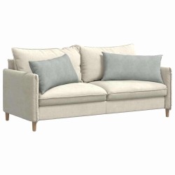 Coussins de canapé 2 pcs Gris clair 80 x 40 cm 521534521534