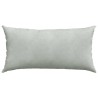 Coussins de canapé 2 pcs Gris clair 80 x 40 cm 521534521534