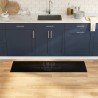 Tapis de Cuisine Noir 150 x 45 cm Velours 521543521543