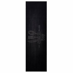 Tapis de Cuisine Noir 150 x 45 cm Velours 521543521543