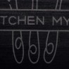 Tapis de Cuisine Noir 150 x 45 cm Velours 521543521543