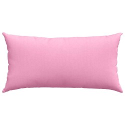 Coussins de canapé 2 pcs Rose 80 x 40 cm tissu 521544521544