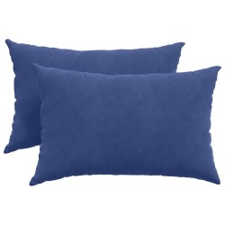 Coussins de canapé 2 pcs Bleu police 60 x 40 cm 521553521553