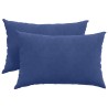 Coussins de canapé 2 pcs Bleu police 60 x 40 cm 521553521553