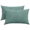 Coussins de canapé 2 pcs Vert Mer 60 x 40 cm 521554521554