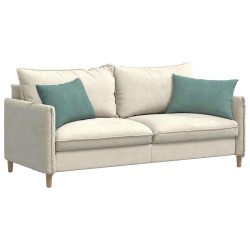 Coussins de canapé 2 pcs Vert Mer 60 x 40 cm 521554521554