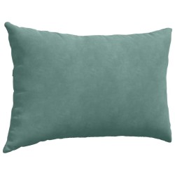 Coussins de canapé 2 pcs Vert Mer 60 x 40 cm 521554521554