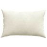 Coussins de canapé 2 pcs Crème 60 x 40 cm 521555521555