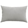 Coussins de canapé 2 pcs Gris clair 60 x 40 cm tissu 521556521556