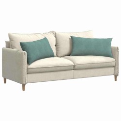 Coussins de canapé 2 pcs Vert Mer 80 x 40 cm 521559521559