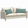 Coussins de canapé 2 pcs Vert Mer 80 x 40 cm 521559521559