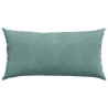Coussins de canapé 2 pcs Vert Mer 80 x 40 cm 521559521559