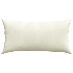 Coussins de canapé 2 pcs Crème 80 x 40 cm 521560521560
