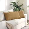 Coussins de canapé 2 pcs Marron 80 x 40 cm 521561521561