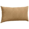Coussins de canapé 2 pcs Marron 80 x 40 cm 521561521561