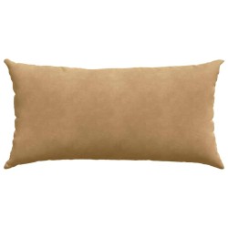 Coussins de canapé 2 pcs Marron 80 x 40 cm 521561521561