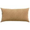 Coussins de canapé 2 pcs Marron 80 x 40 cm 521561521561