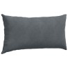 Coussins de canapé 2 pcs Gris foncé 80 x 40 cm 521562521562